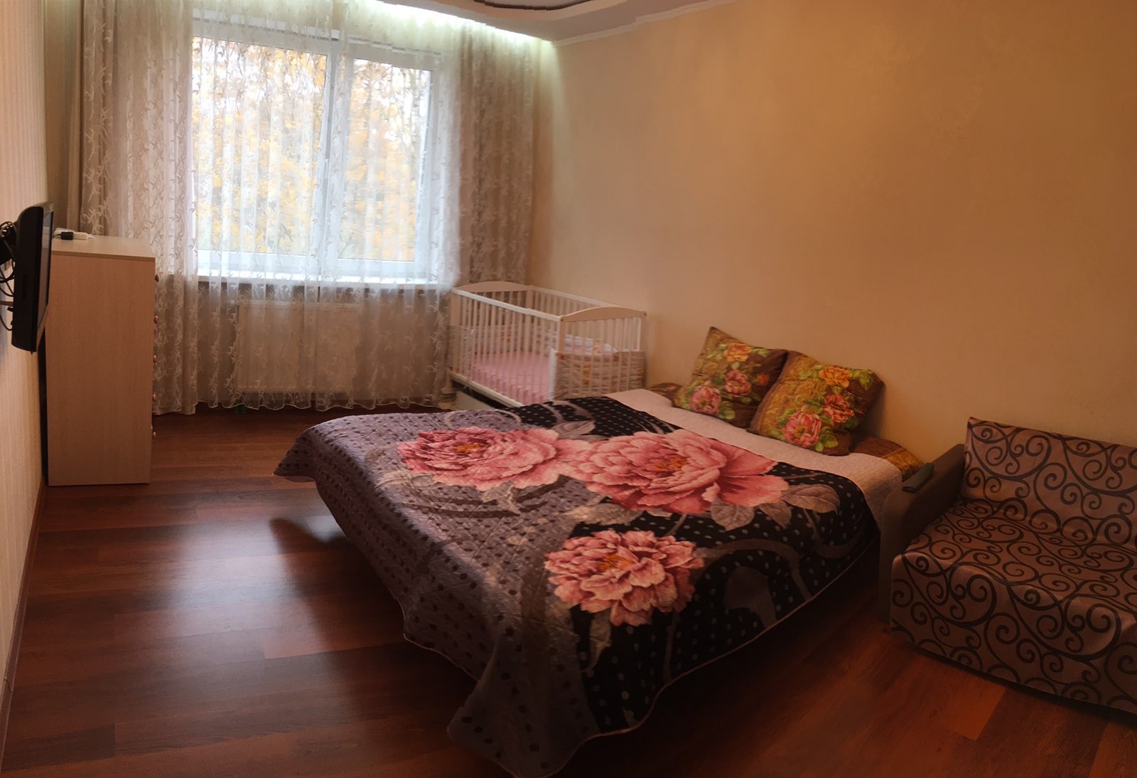 Квартира в центре с видом на пруд 