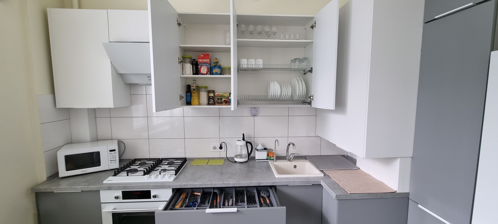 Апартаменты двухкомнатные в центре с террасой