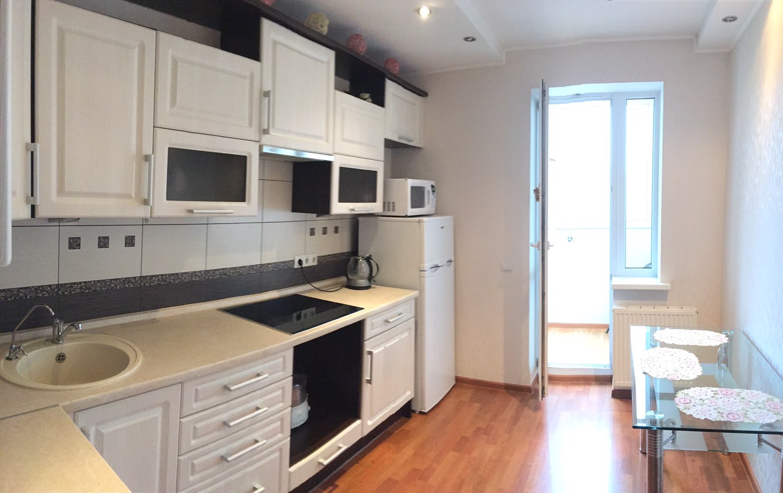 Квартира в центре с видом на пруд 