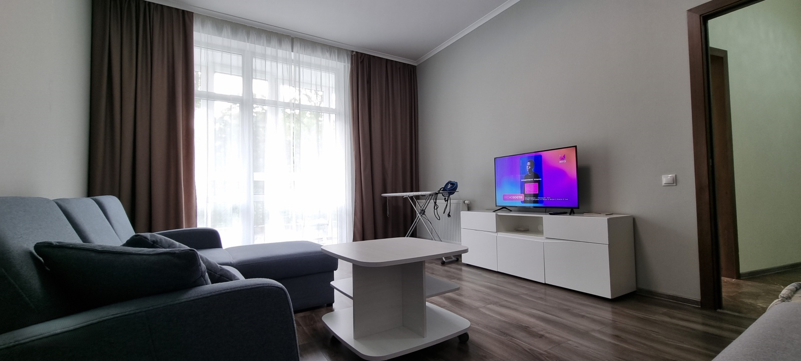 Апартаменты двухкомнатные в центре с террасой